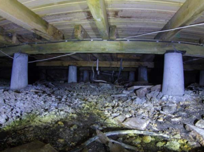 Underfloor inspection in Christchurch