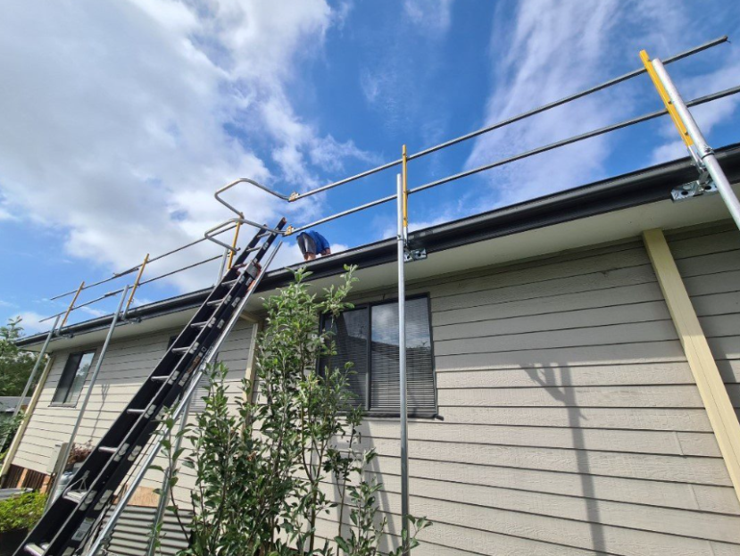 edge protection scaffold in Waikato